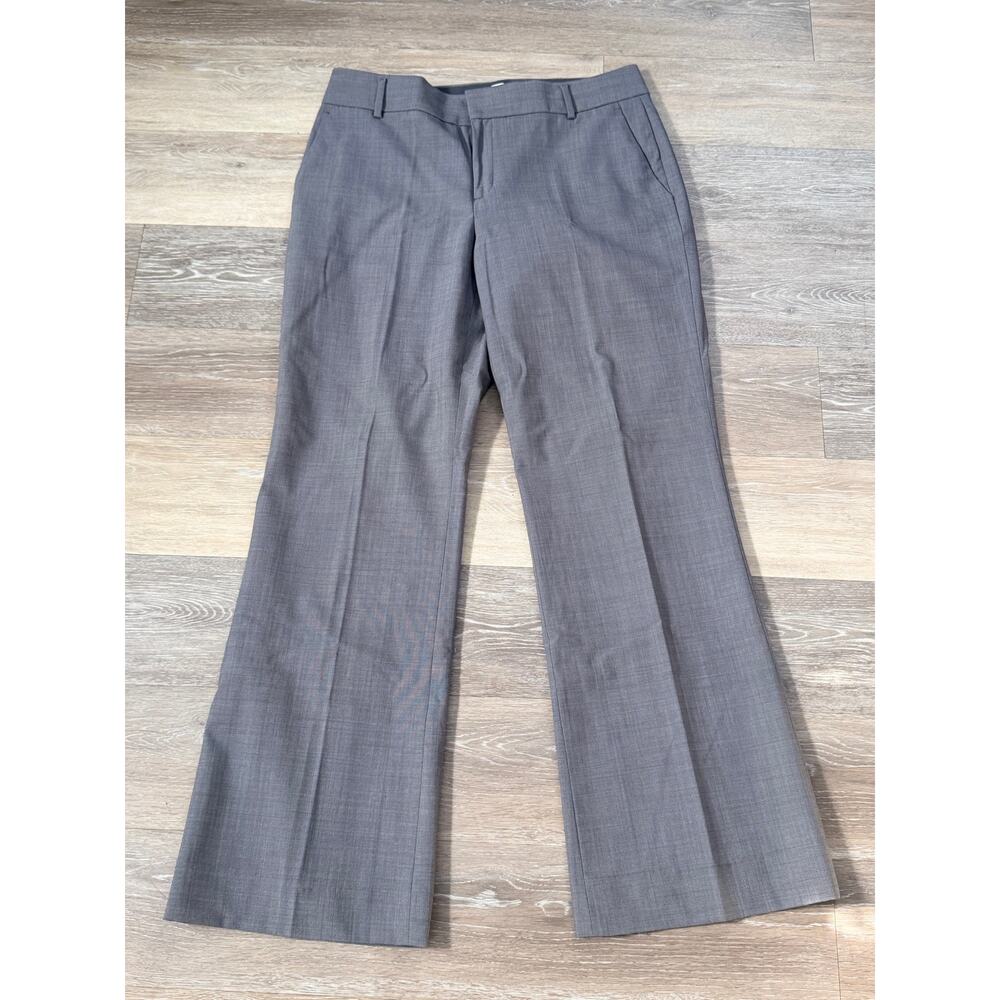 Banana Republic Gray Women's Pants Size 10 Stretch Martin Fit Wool